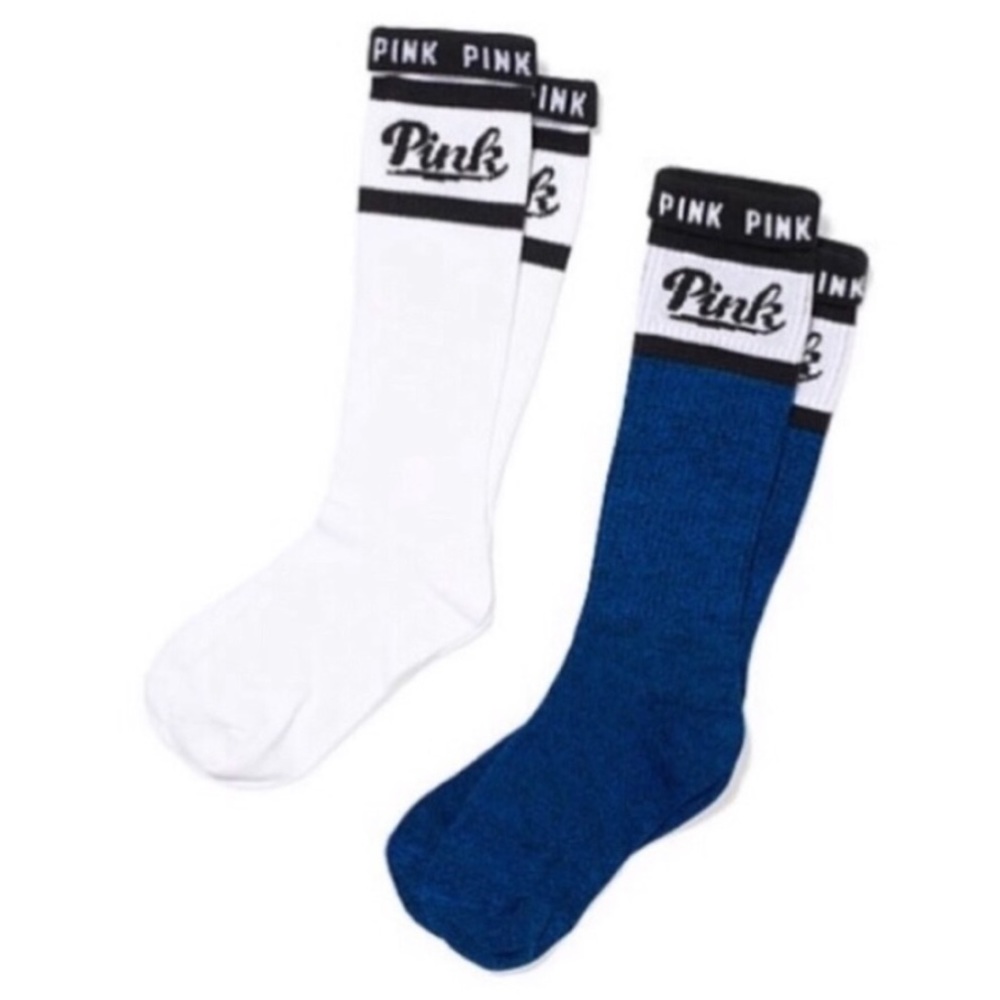 Vs Pink Knee High Socks